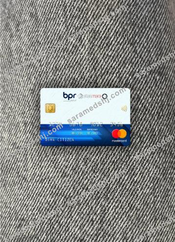 Rwanda BPR bank mastercard photolook front